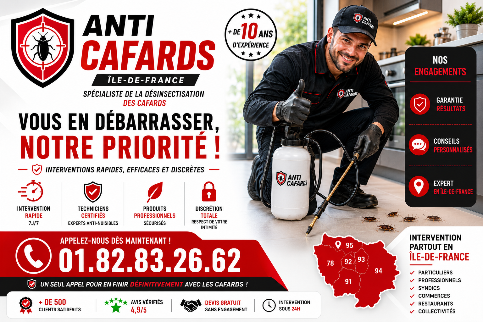 Cafards Montigny les Cormeilles